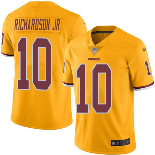 Washington Redskins Limited Gold Youth Paul Richardson Jersey NFL Football 10 Rush Vapor